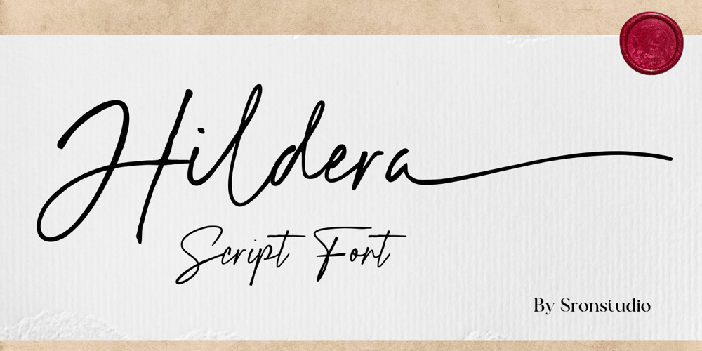 Hildera font