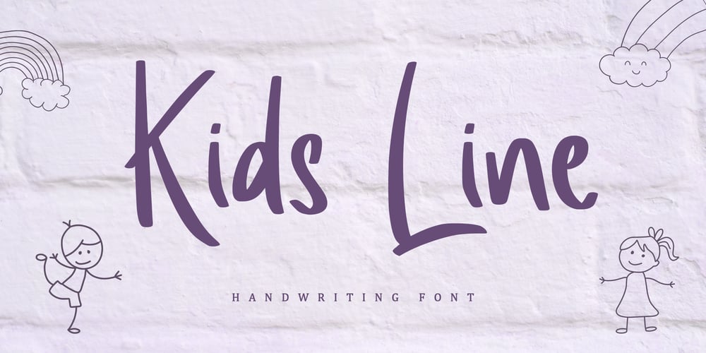 Kids Line font