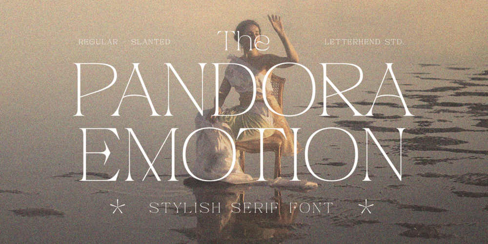 Pandora Emotion font