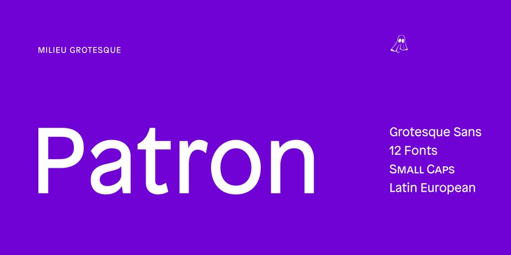 Patron font