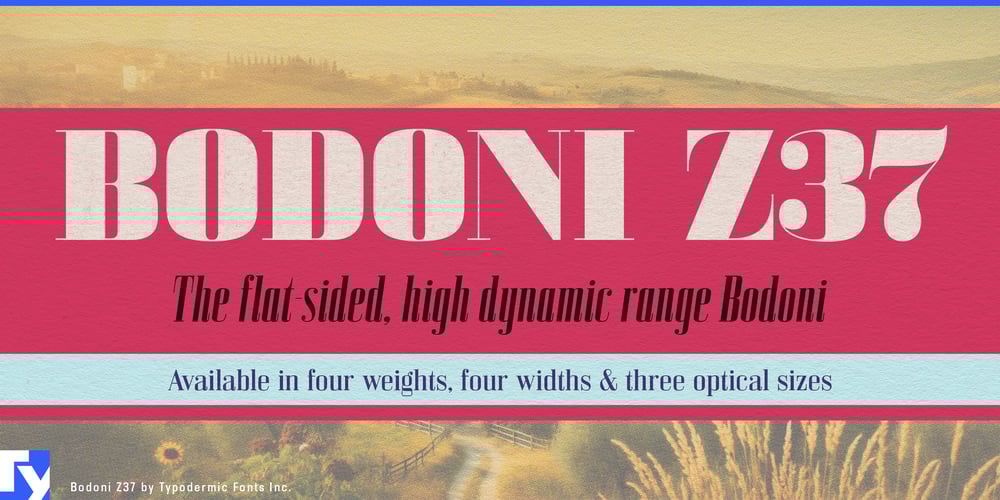 Bodoni Z37 font