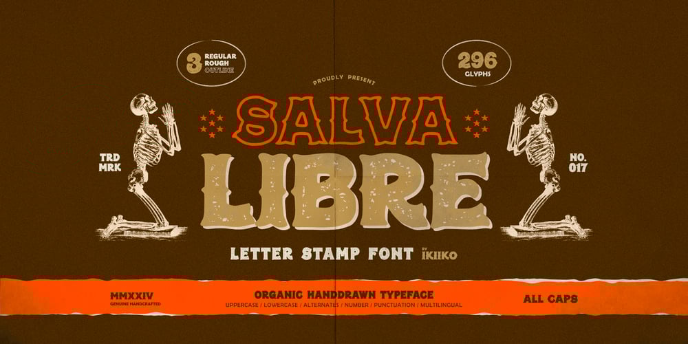 Salva Libre font