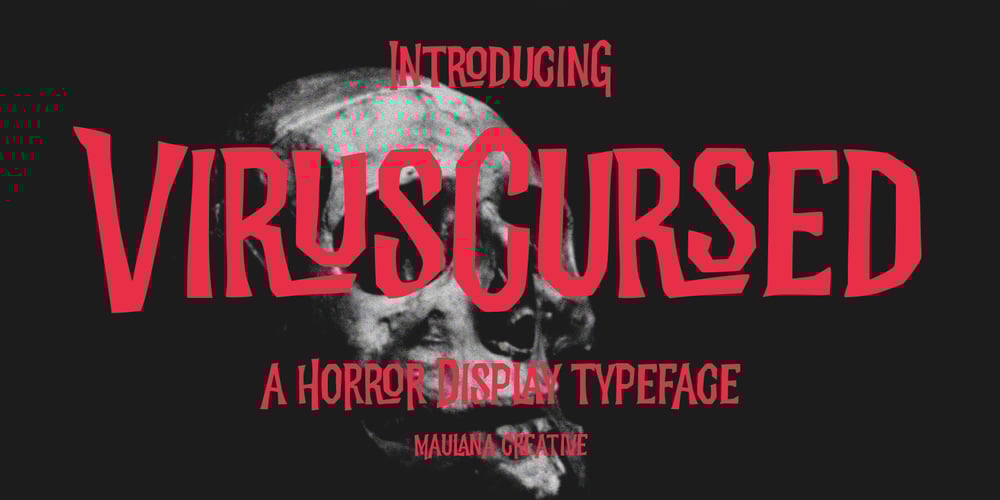 Virus Cursed font