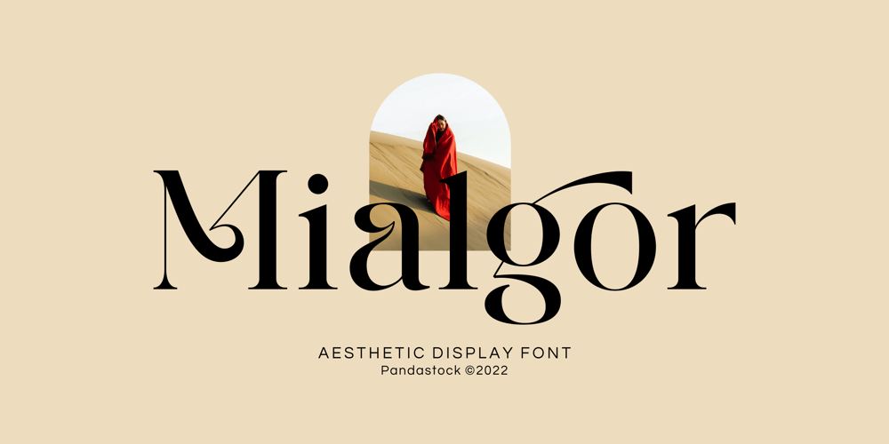 Mialgor font
