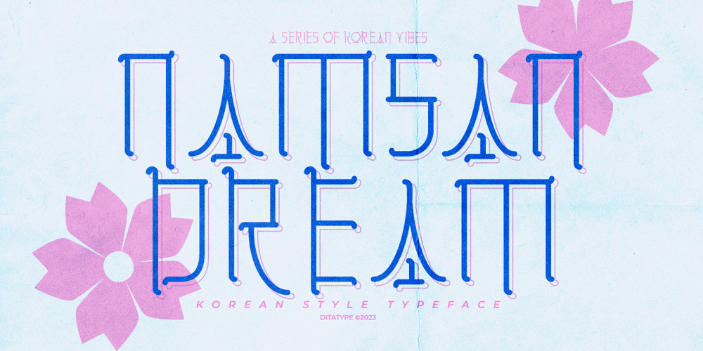Namsan Dream font