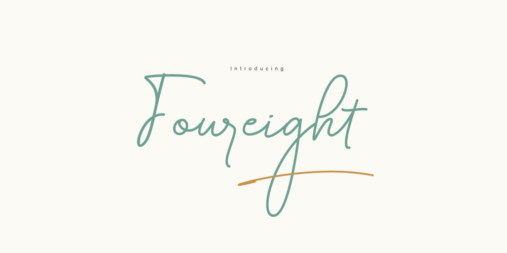 Foureight font