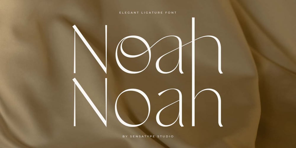 Noah SS font
