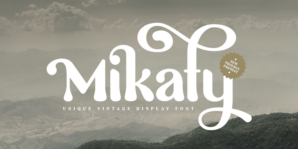 Mikaty font