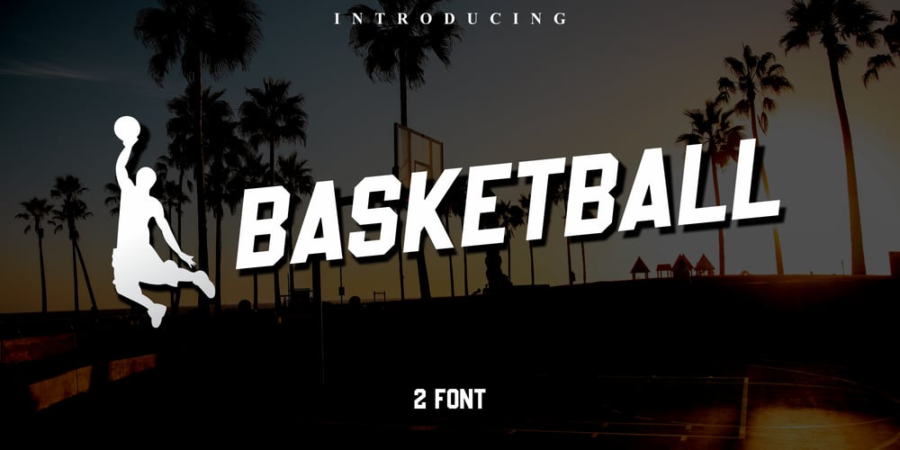 Basketball font