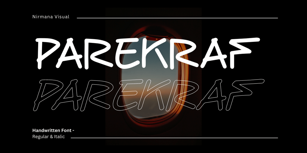 Parekraf font