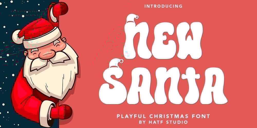 New Santa font