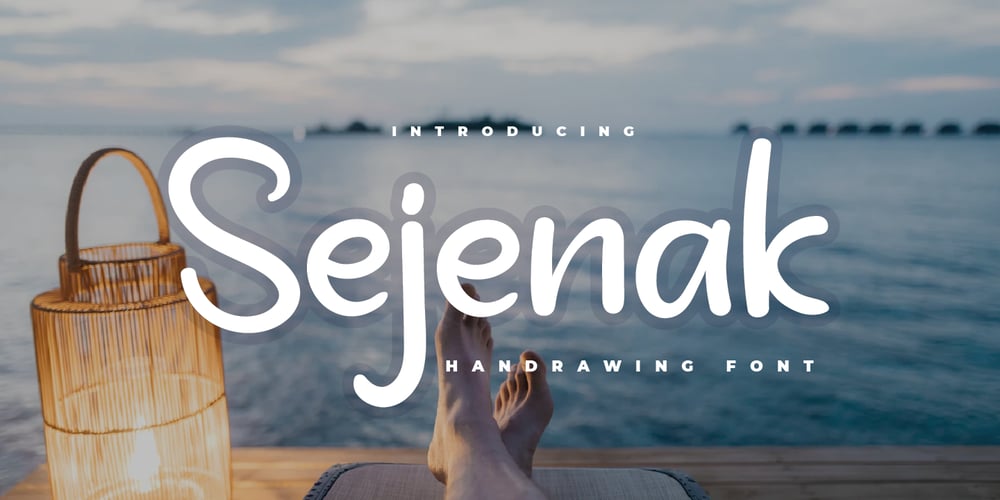 Sejenak font