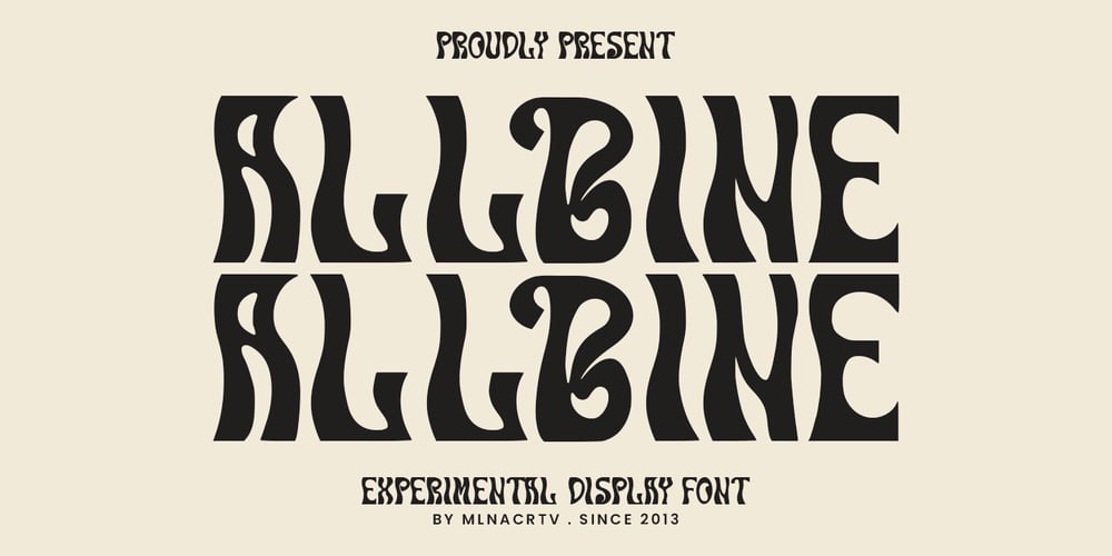 MC Allbine font