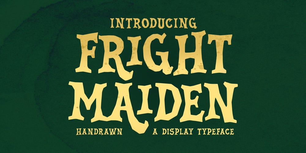 Fright Maiden font