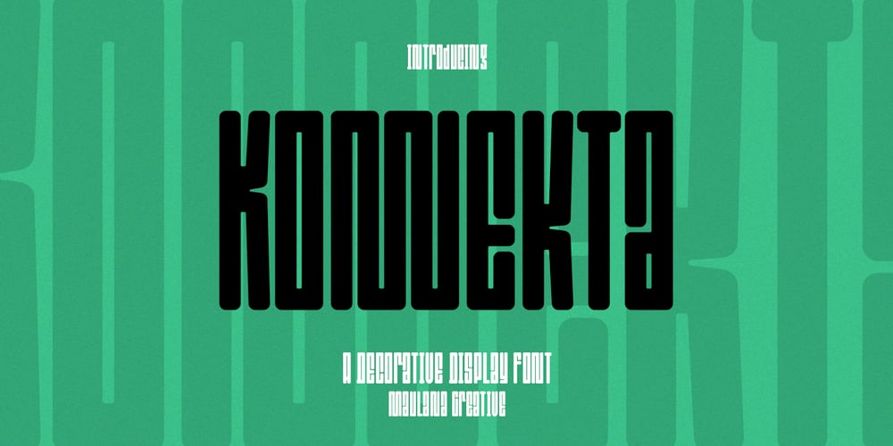 Konnekta font