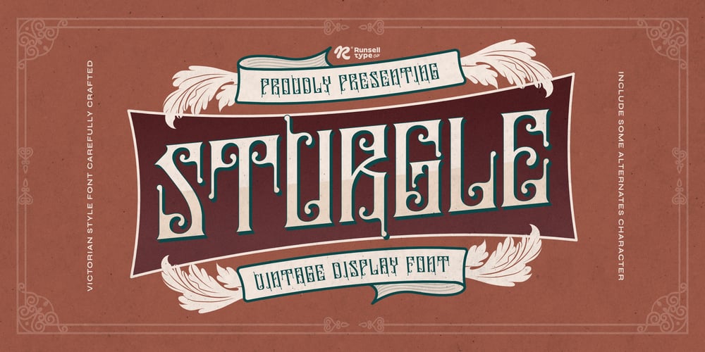 Sturgle font