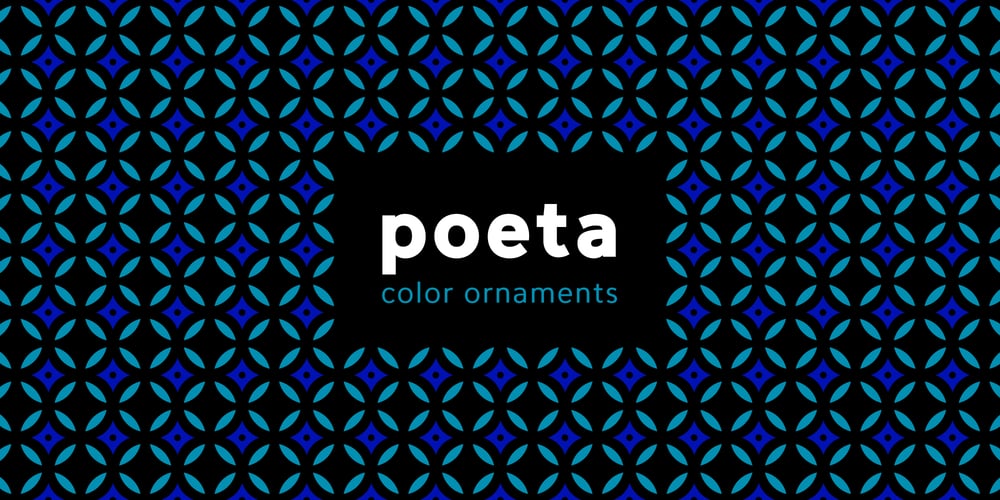 Poeta Color font