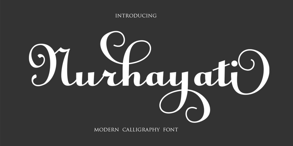 Nurhayati font