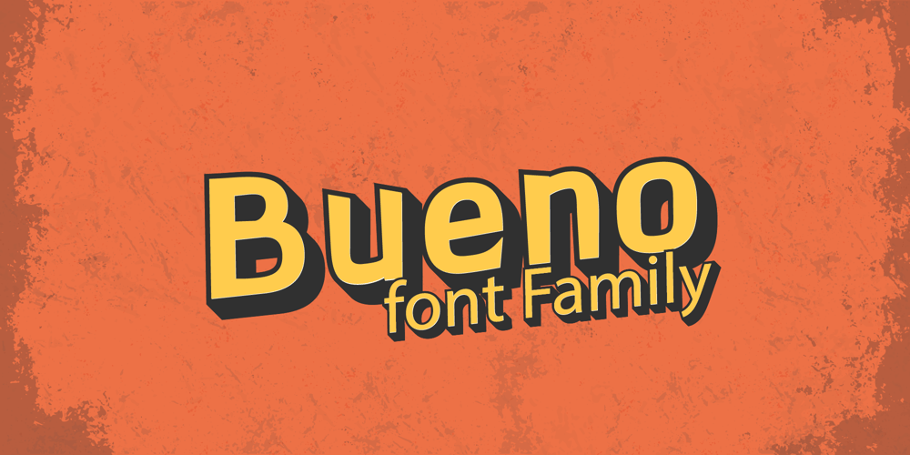 Bueno font