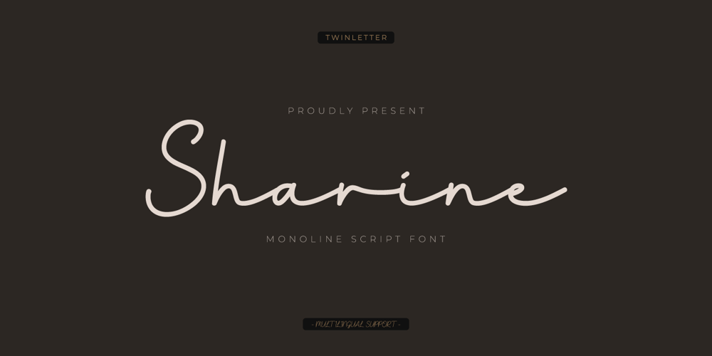 Sharine font