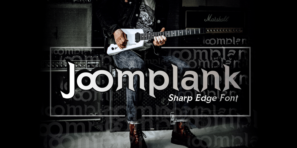 Joomplank font