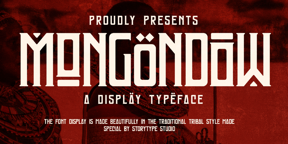 Mongondow font