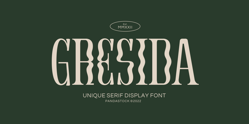Gresida font
