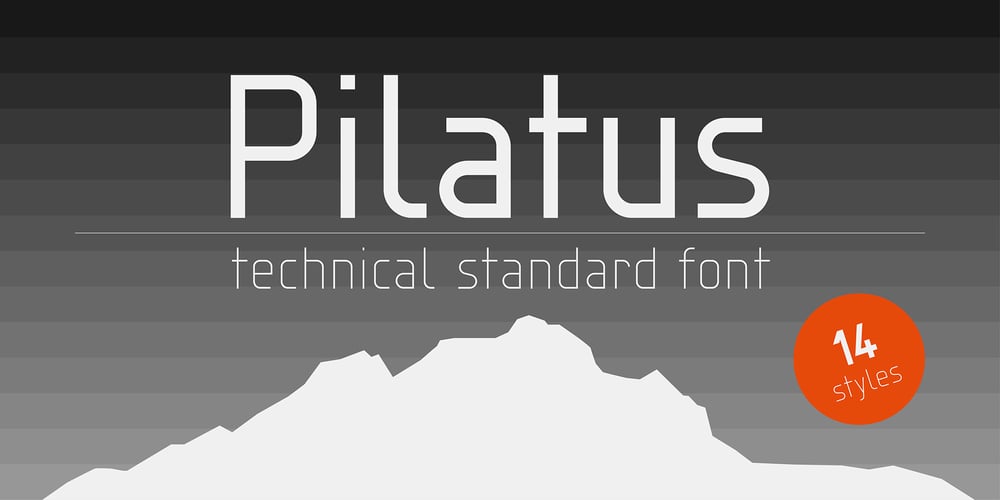 Pilatus font