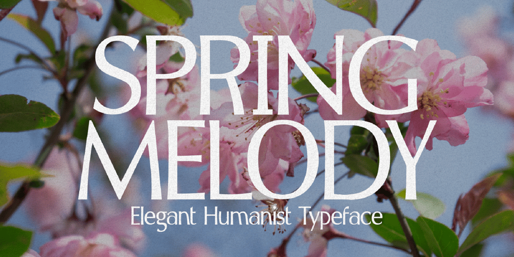 Spring Melody font