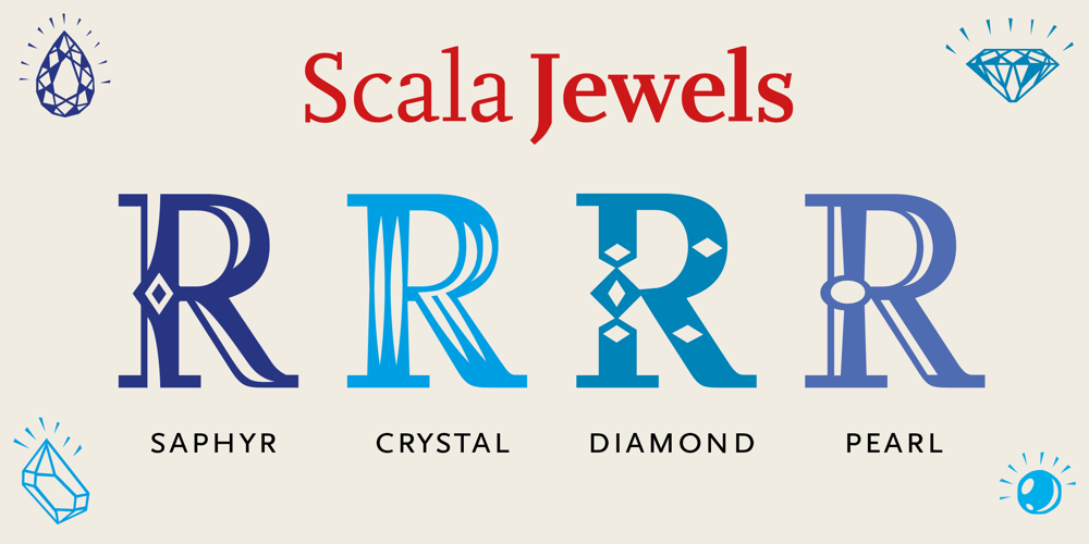 Scala Jewel Pro font