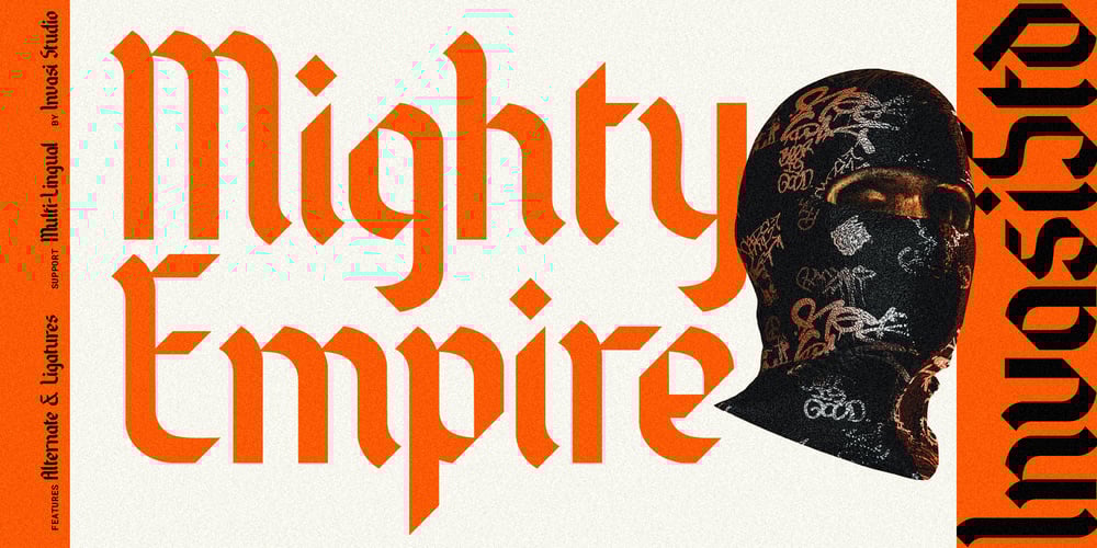 Mighty Empire font