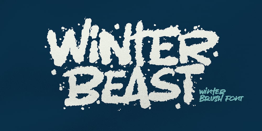Winter Beast font
