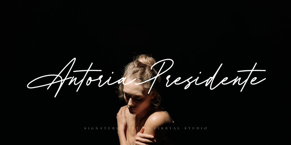 Antoria Presidente font