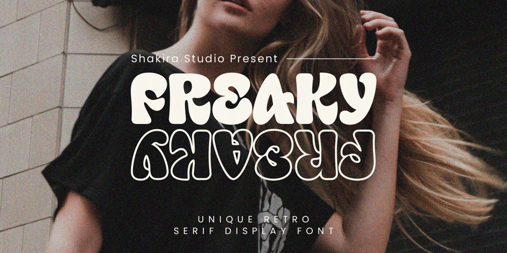 Freaky font