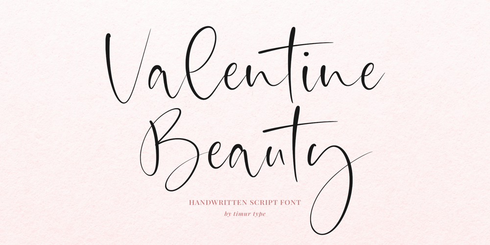 Valentine Beauty font