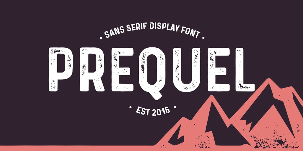 Prequel font