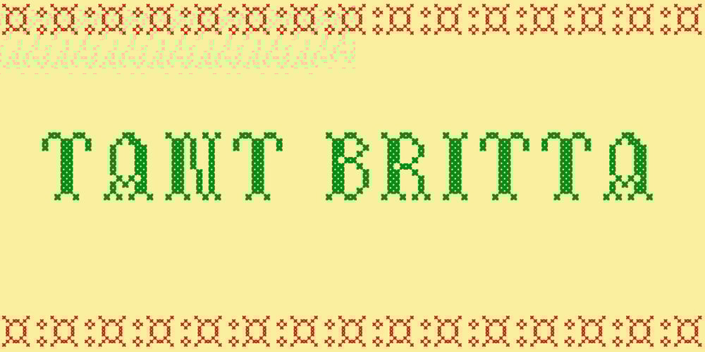 Tant Britta font