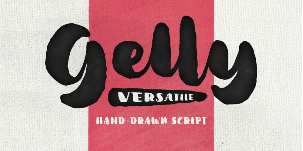 Gelly font