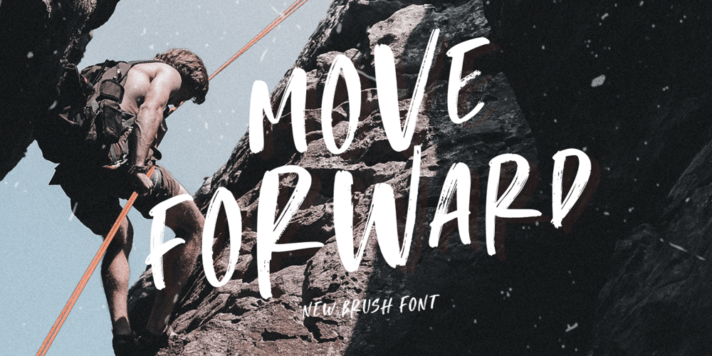 Move Forward font