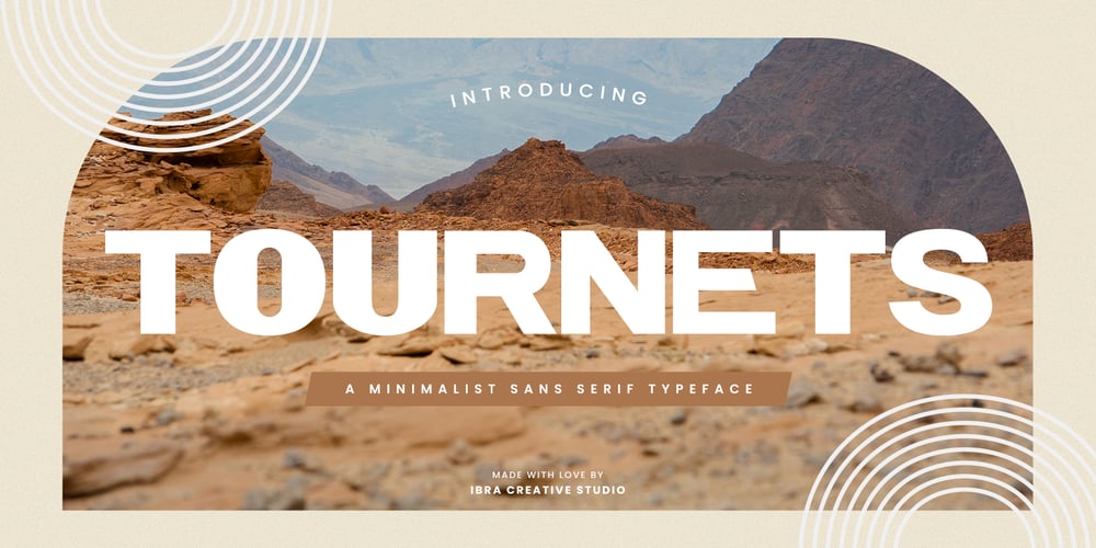 Tournets font