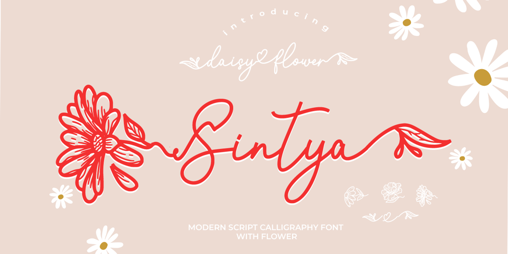 Sintya font