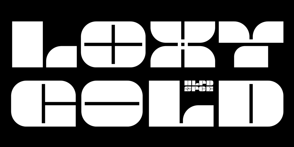 HS Loxy Gold font