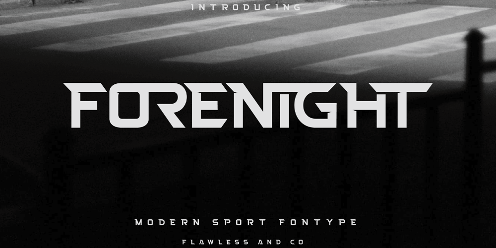 Forenight font