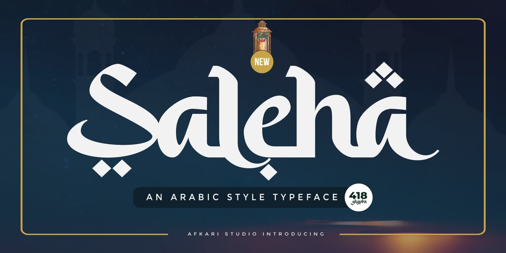 Saleha font