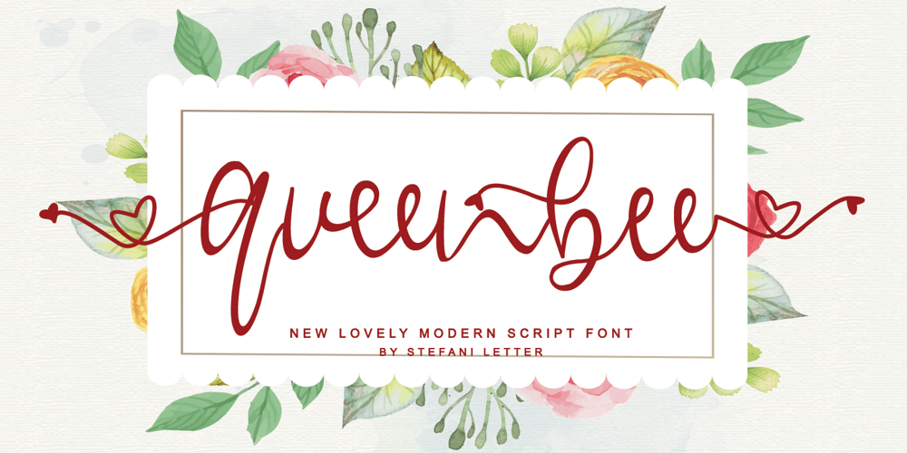 Queen Bee font