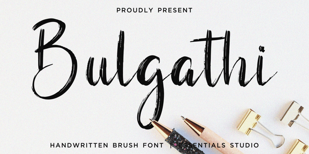 Bulgathi font