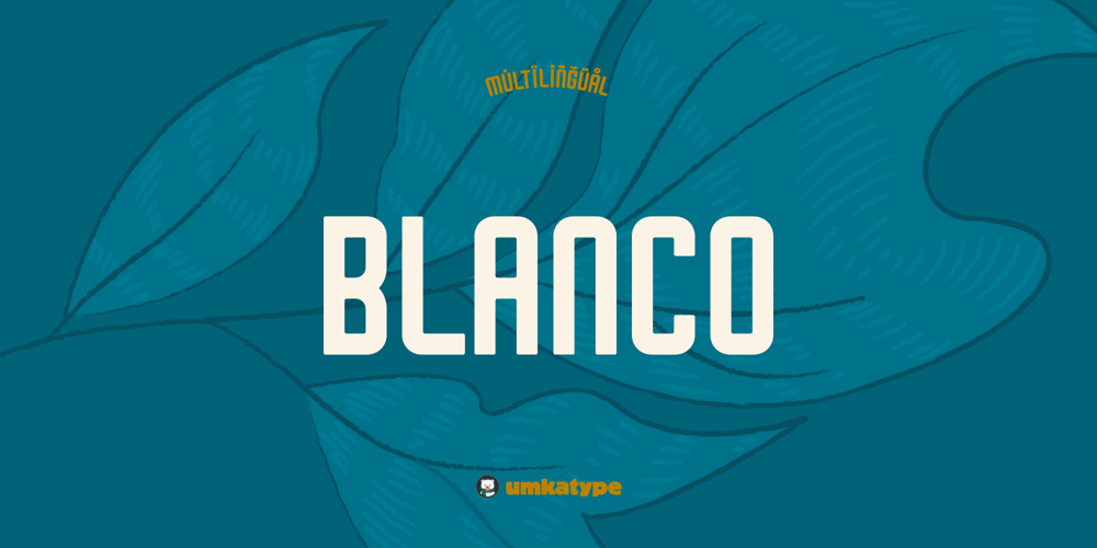 Blanco font