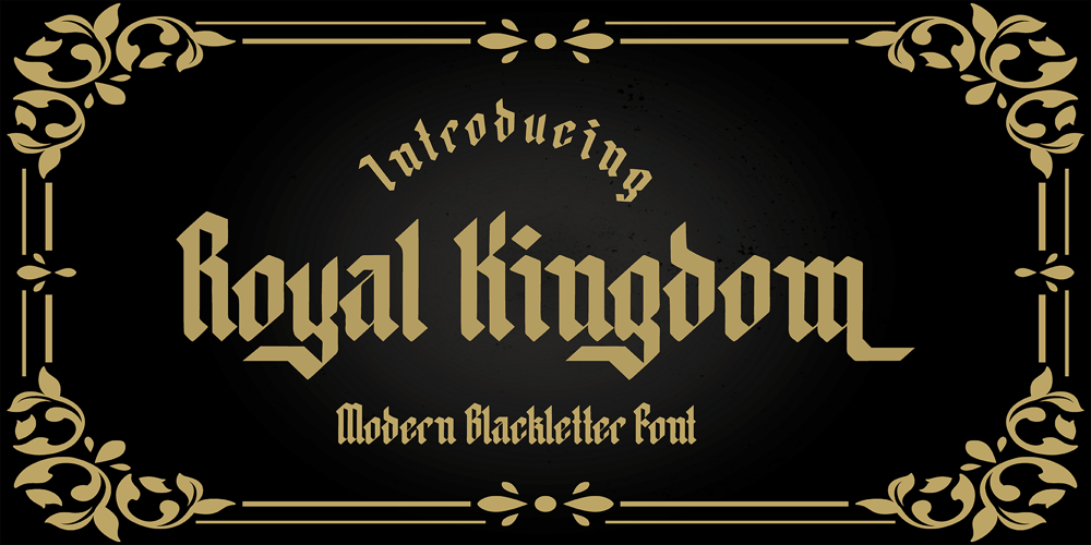 Royal Kingdom font