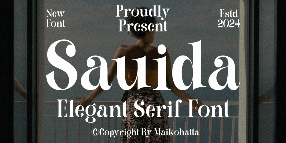 Sauida font