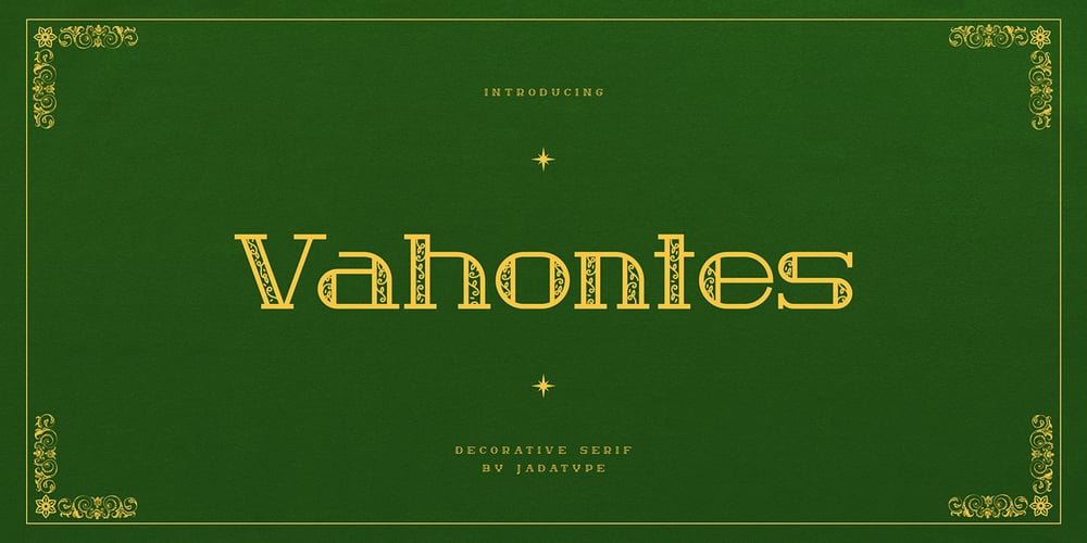 Vahontes font